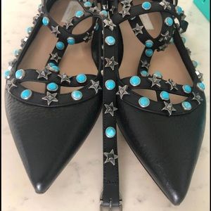 valentino garavani rockstud flats